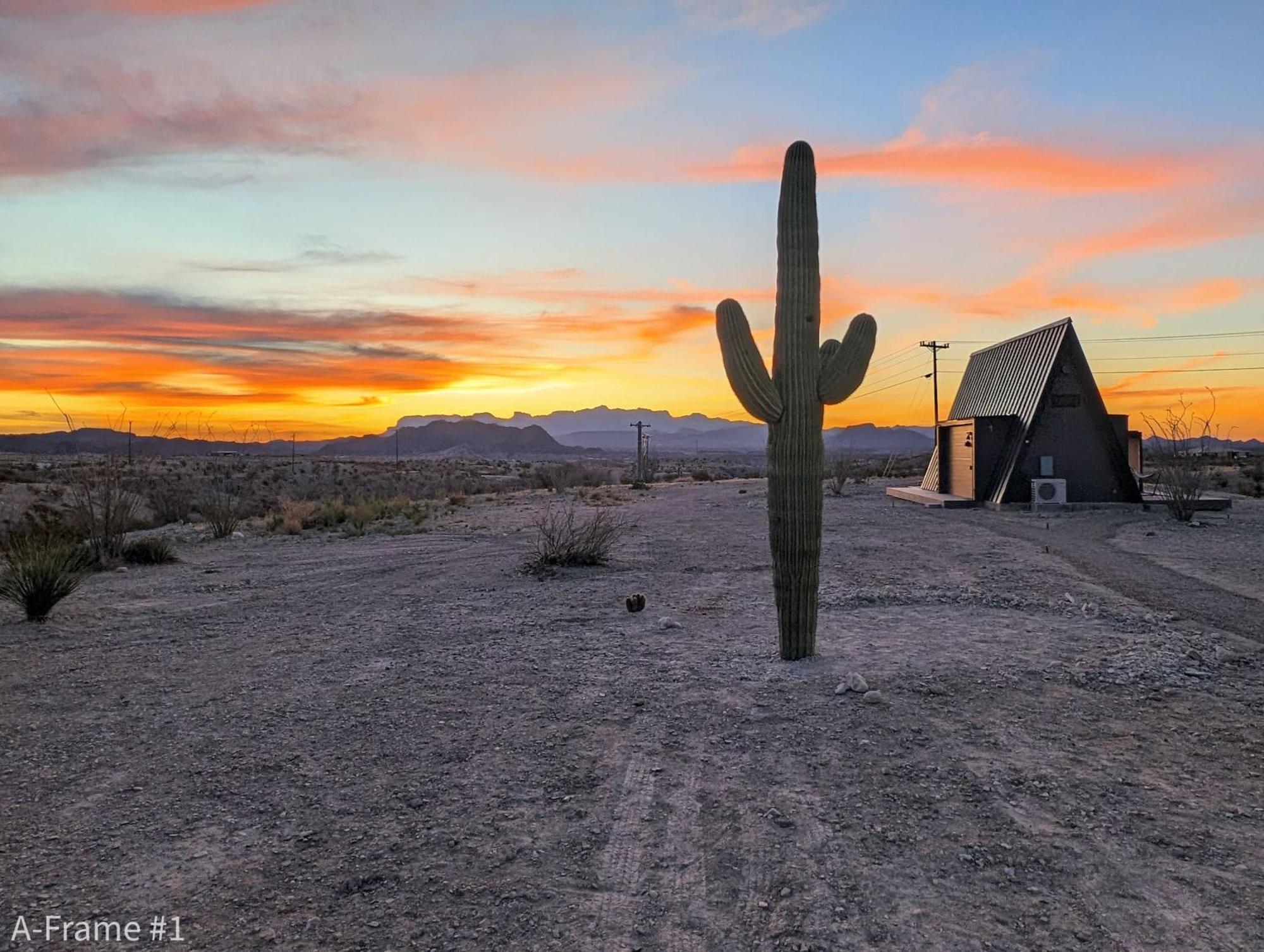 Stardust Big Bend Luxury A-Frame#4 Great Views Villa Terlingua Exterior photo