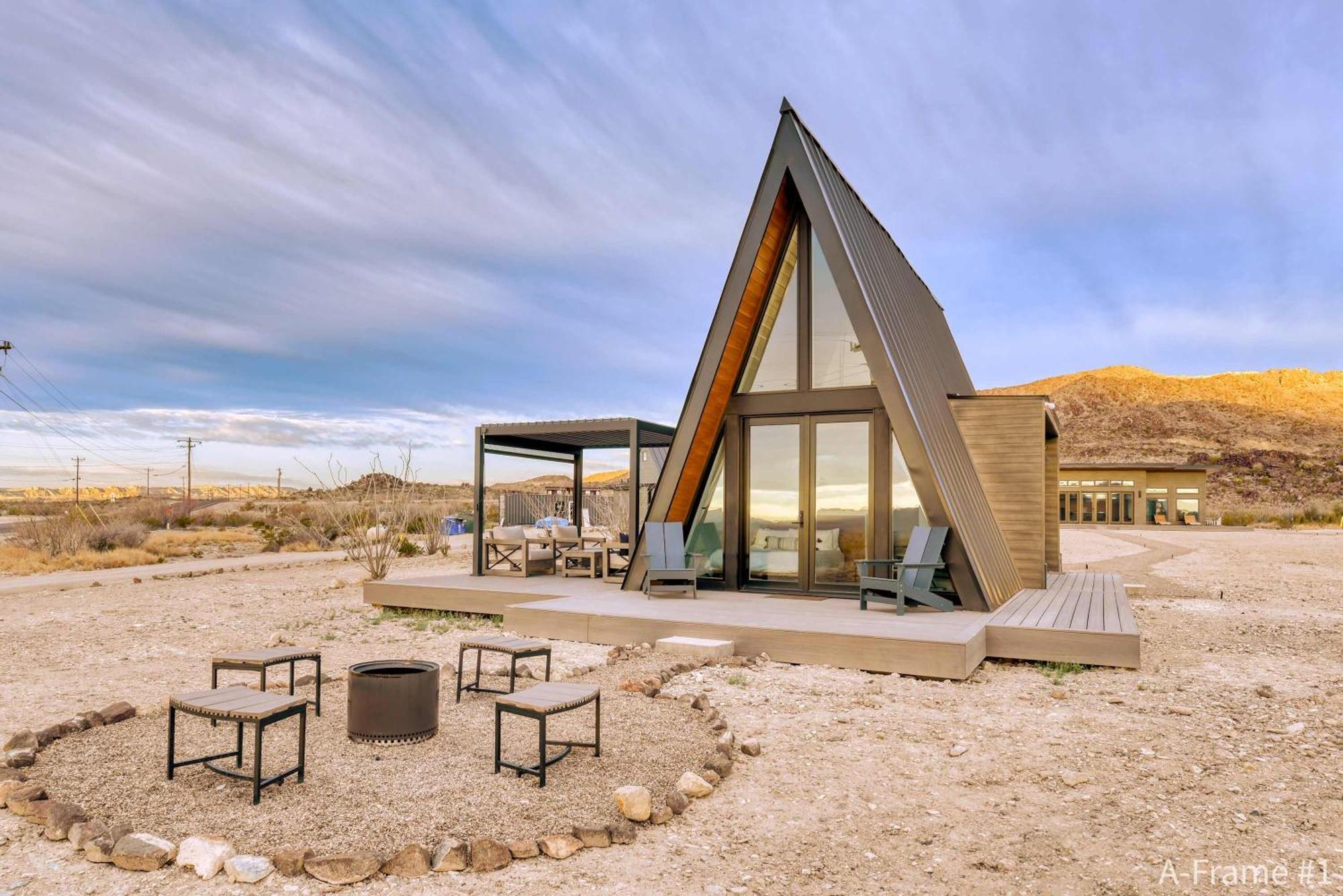 Stardust Big Bend Luxury A-Frame#4 Great Views Villa Terlingua Exterior photo