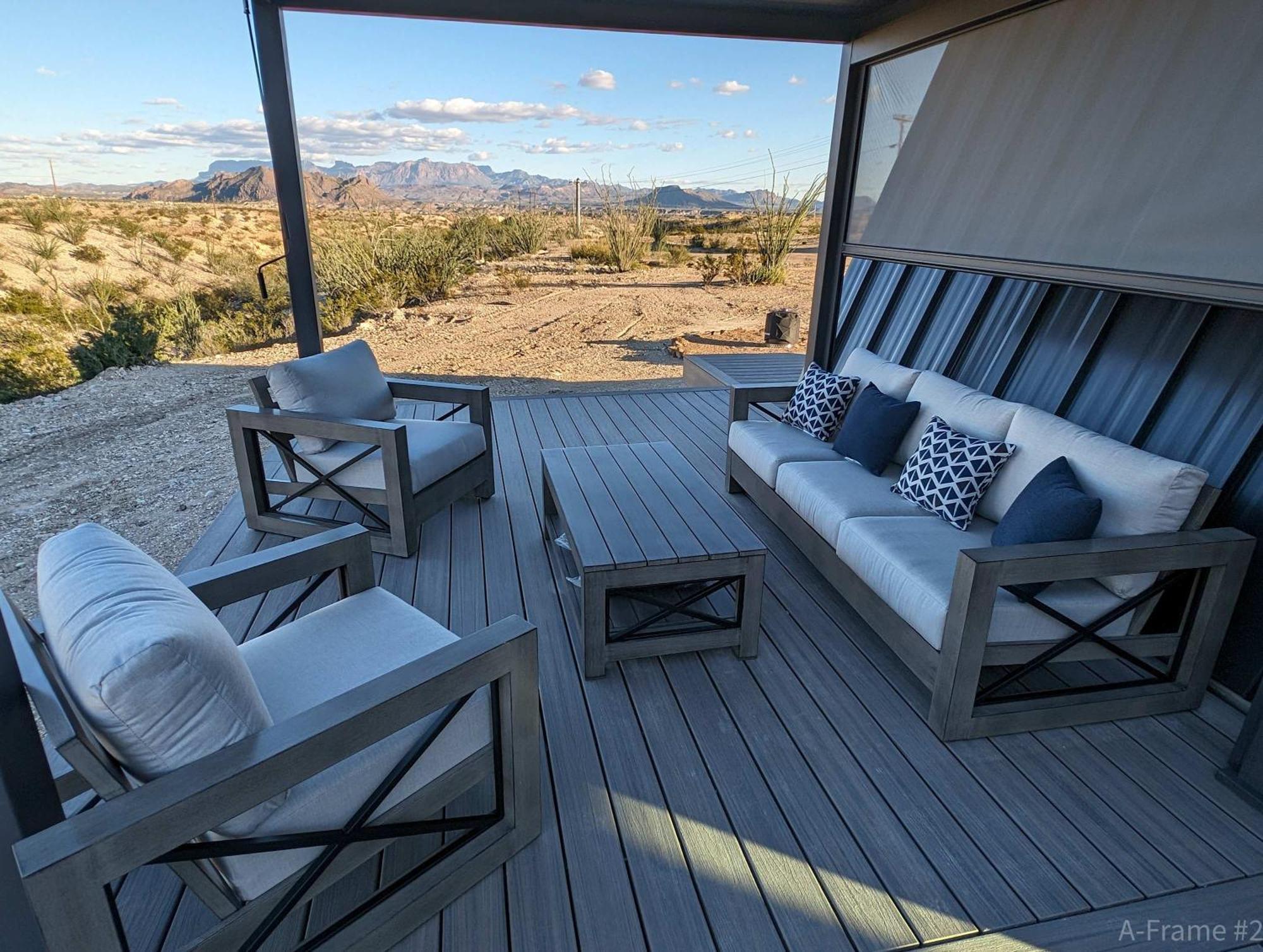 Stardust Big Bend Luxury A-Frame#4 Great Views Villa Terlingua Exterior photo